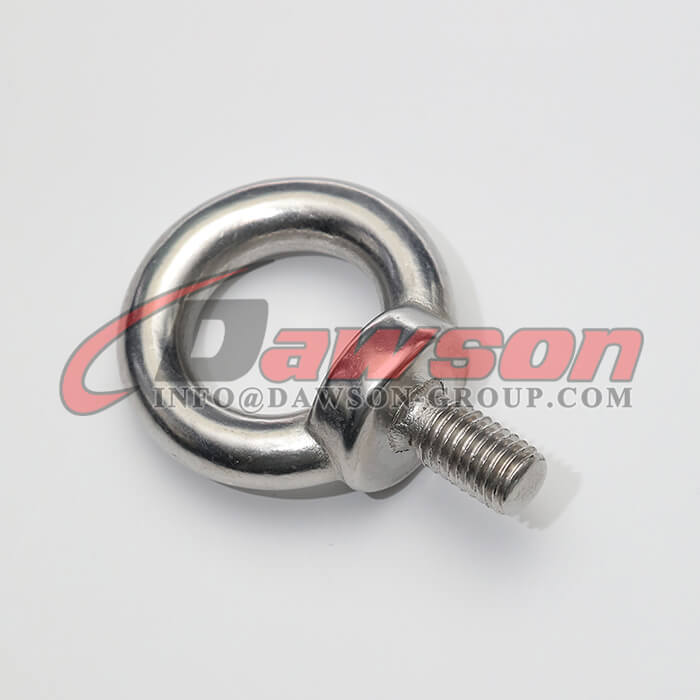 Stainless Steel Wood Screw Lag Thread Eye Bolt, AISI304 Wood Screw Lag