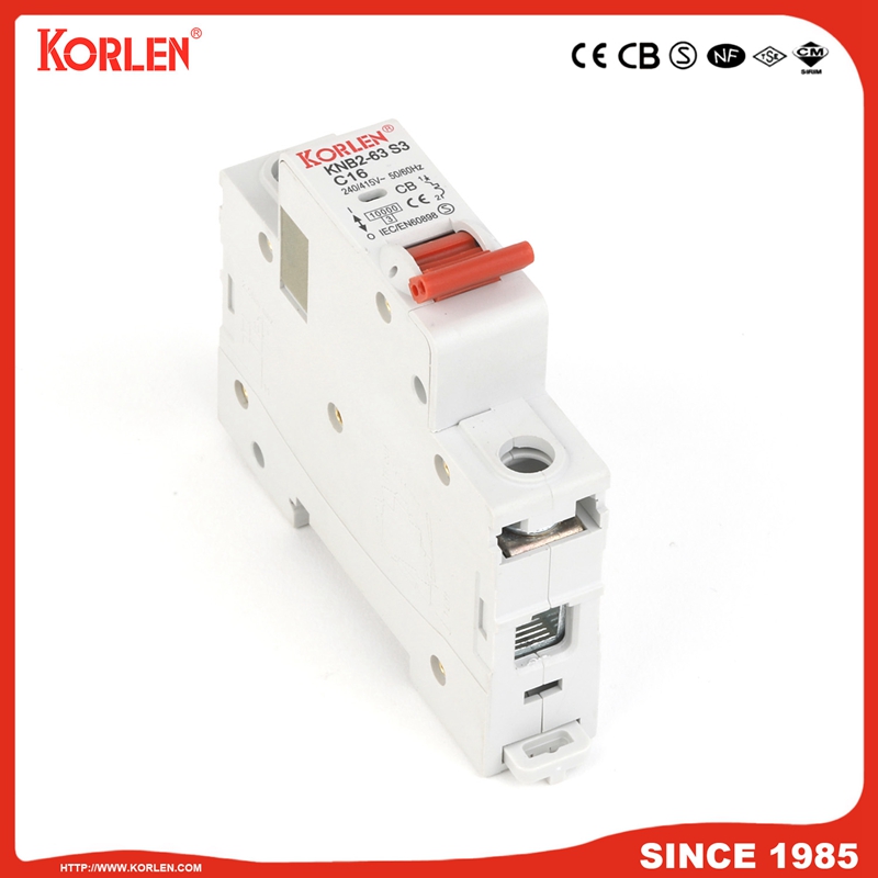 KNB2-63-S3 Miniature Circuit Breaker 1P,2P