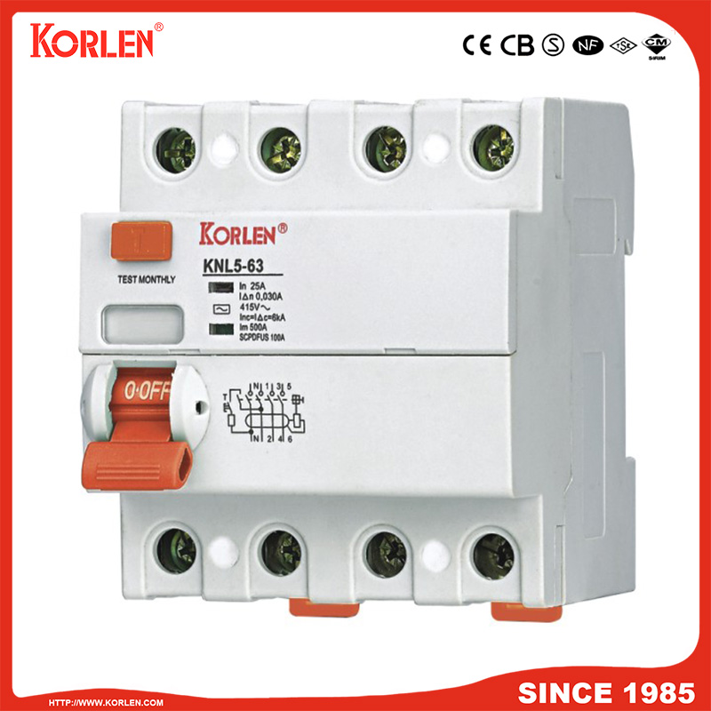 KNL5-63 Residual Current Circuit Breaker (Ultimate)