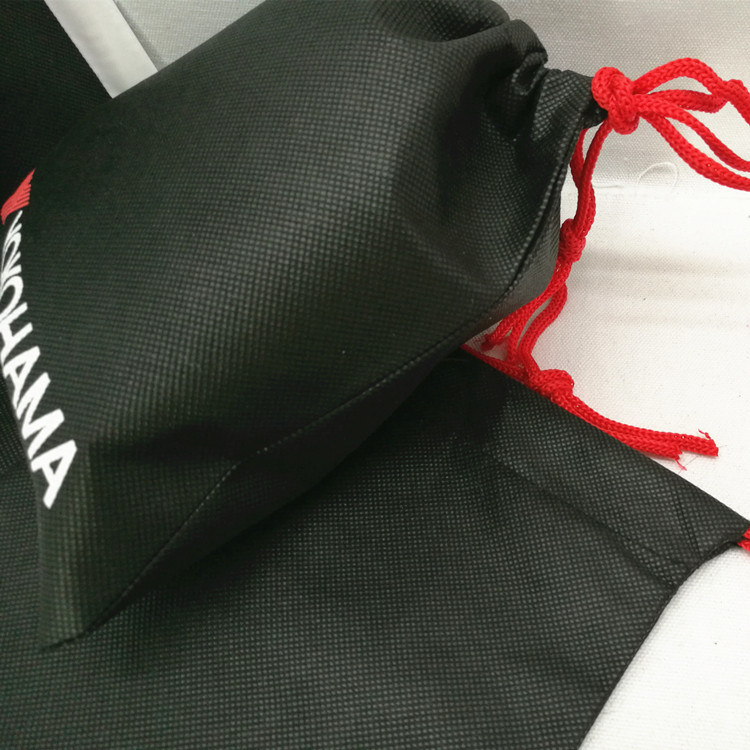 Recyclable Custom Small Non Woven Drawstring Bag with Logo
