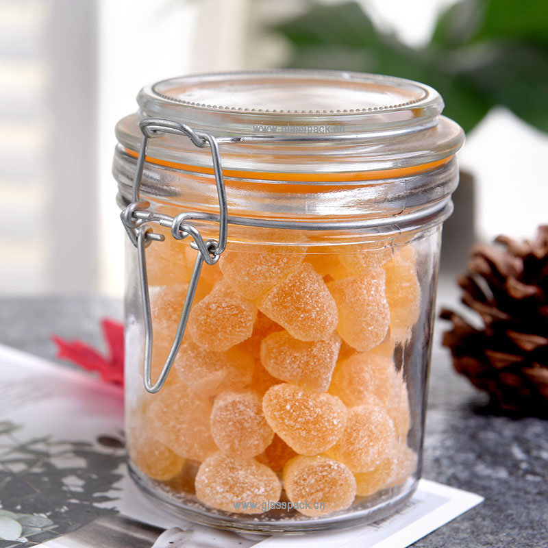 250ml Round Glass Food Packing Jar 