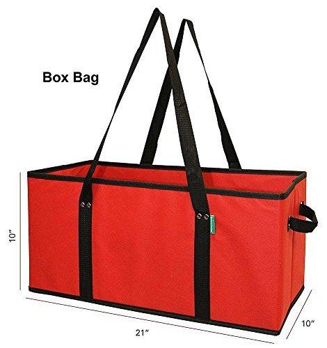 Reusable Grocery Shopping Bags Extra Large Collapsible storage SHOPPING BOX BAG