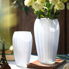 Hot Selling Lantern Shaped Frosted Glass Vase for The Art of Inserting Flowers 