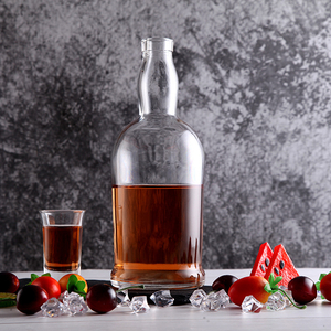 700ml High End Liquor Wine Glass Bottle 