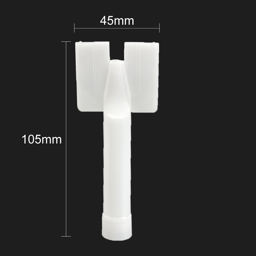 Plastic Professional Cartridge Sealant Silicone Nozzle Adhesives