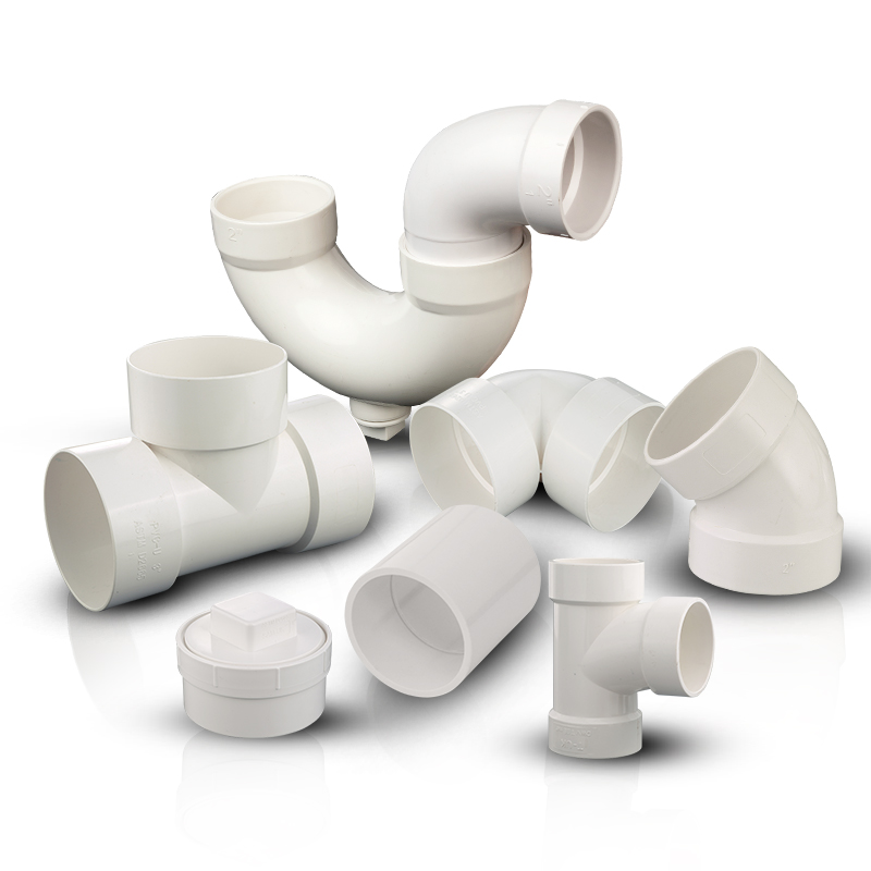 Fábrica al por mayor de alta calidad de plástico PVC de plumbar accesorios Fabricantes Fabricantes Acoplador de PVC y accesorio de tubería