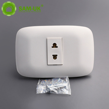 EU moderno 110V británico inteligente multi hogar monte de televisión eléctrica doble pared y enchufe interruptor