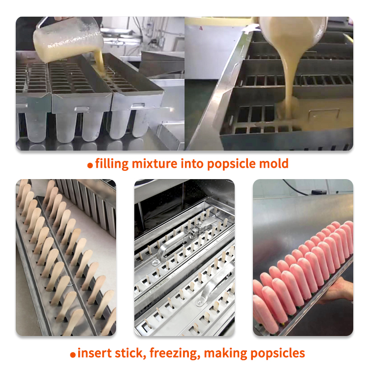 Wellcooling 6 molds Brazil style popsicle machine /ice lolly machine / ice pop machine