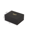Custom Romantic Sweet Luxury Suede Ring Box Jewelry Box With Nice Gold Stamp Logo 