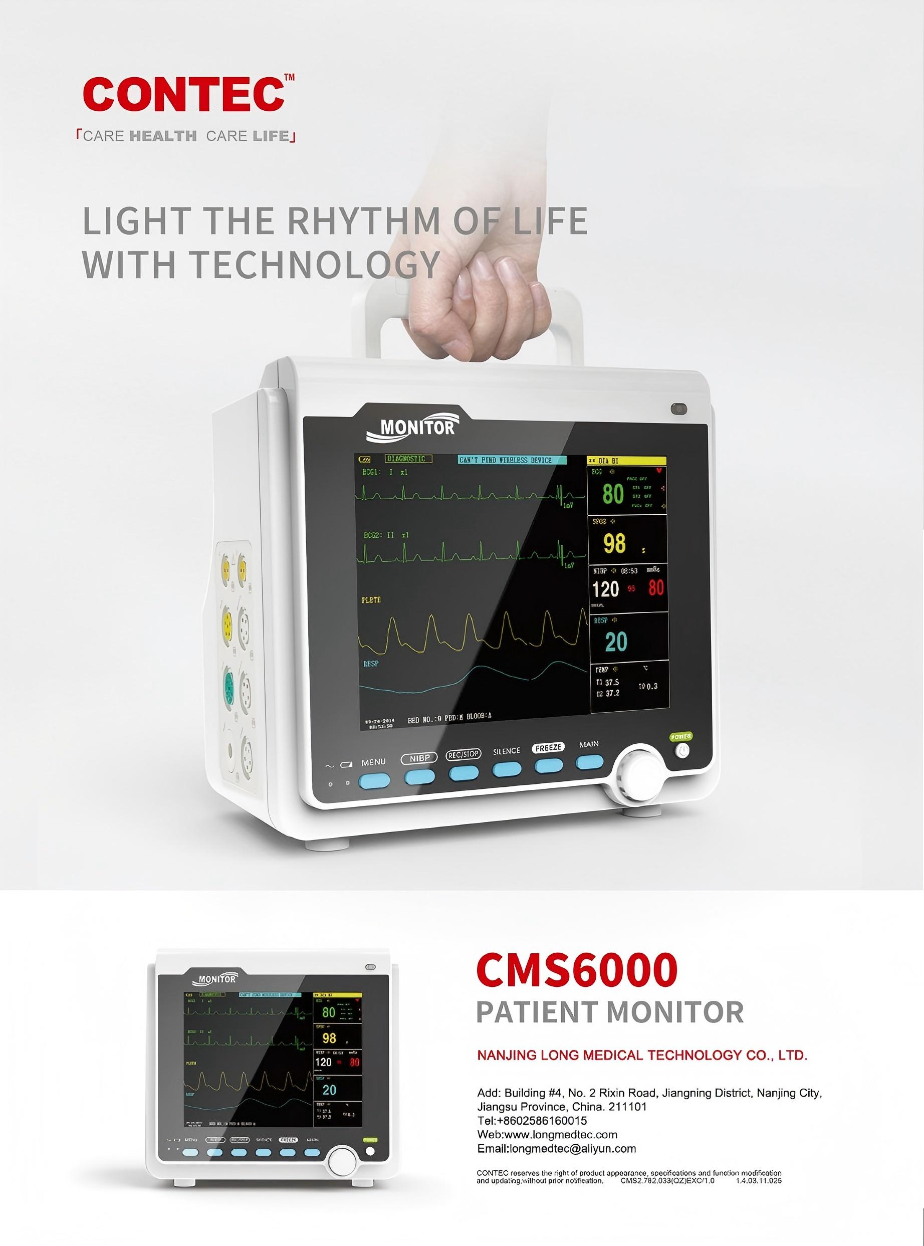 Moniteur patient CMS6000-1(1)