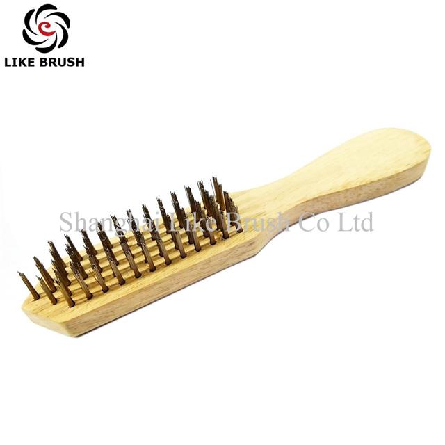 Wooden Handle Steel Wire Scratch Brushes