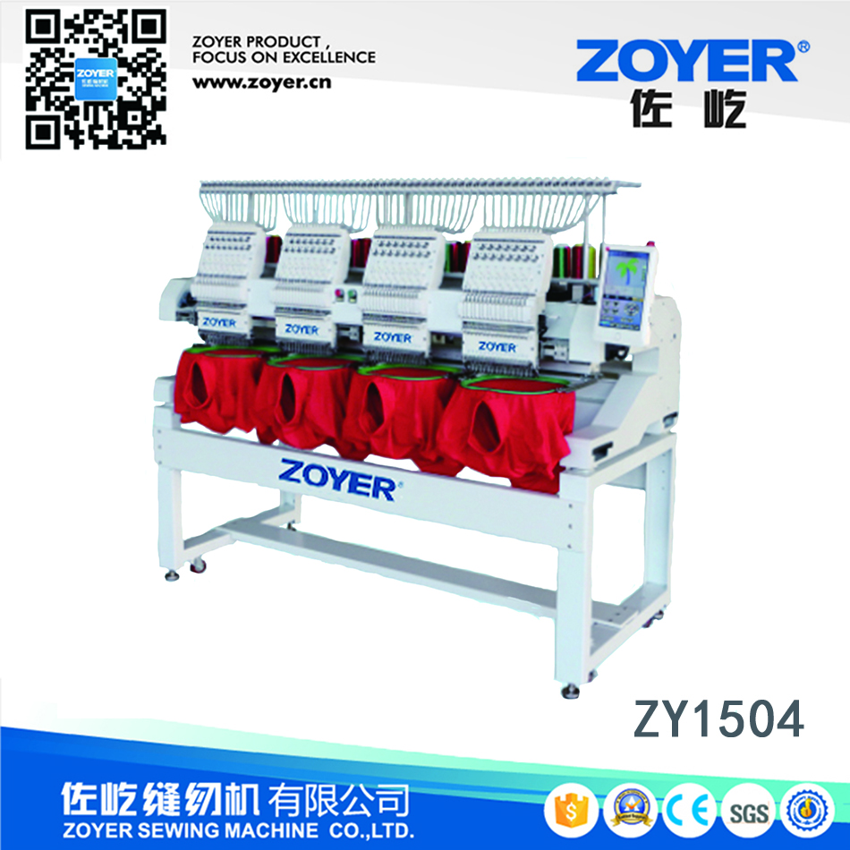 ZY-EM1504 4头12针刺绣机器