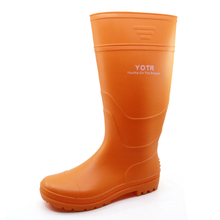 China cheap non safety lightweight pvc rain boots