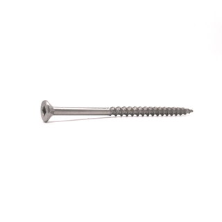 Tornillo con reborde de cabeza hexagonal M4 con tapa de acero inoxidable personalizada