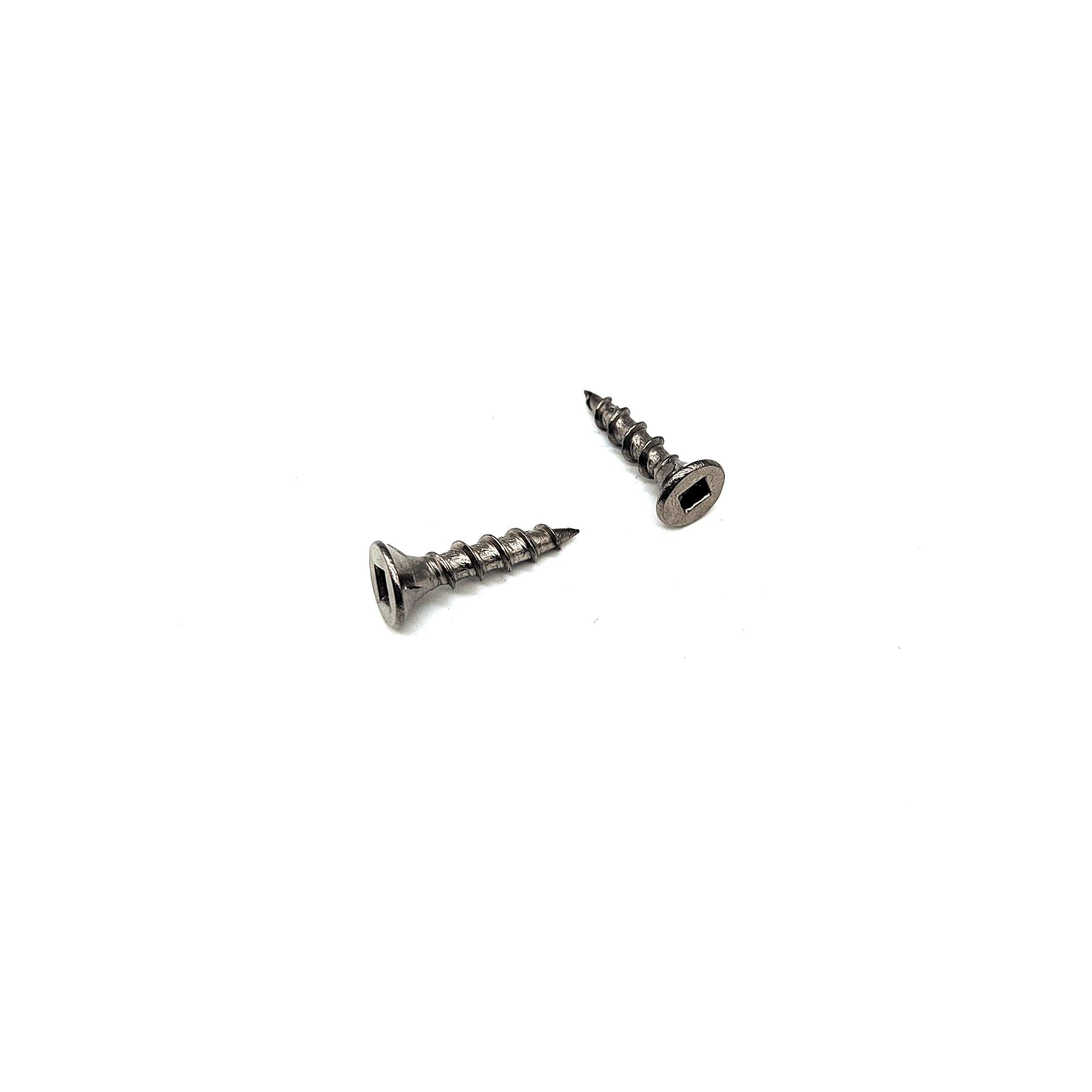 Tornillos autorroscantes de cabeza avellanada empotrada cuadrada de acero inoxidable 304 316