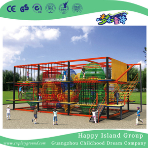 Großer Metallkletterspielplatz im Freien für Kinderspiel (HHK-7001)