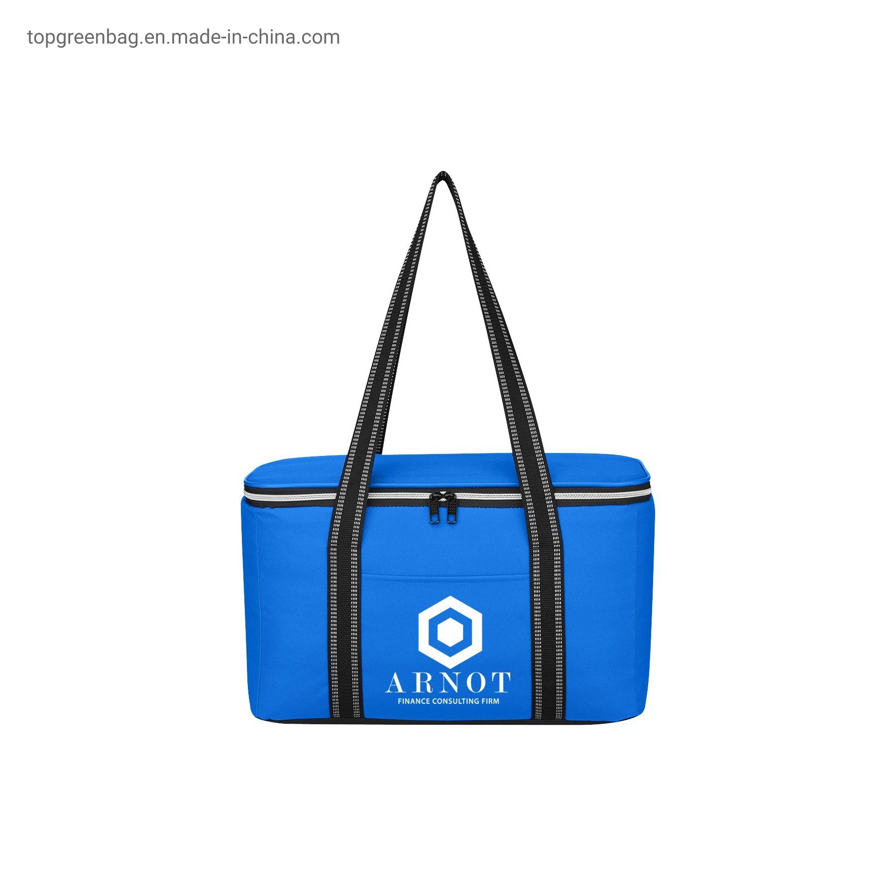 Polyester Insulated Bulk Foldable Big Large Grocery Tote Heavy Soft Cooler Bag