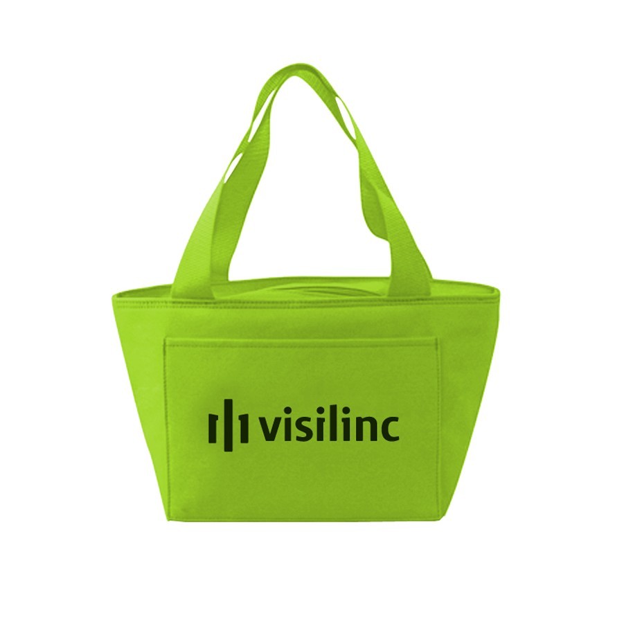 Custom Polyester Portable Lunch Tote Insulated Cooler Bag for Travel