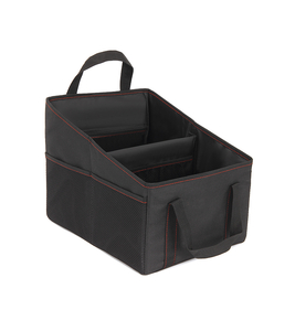 Car Trunk Storage Box Collapsible Organizer with 3 Compartments Home Car Seat Organizer