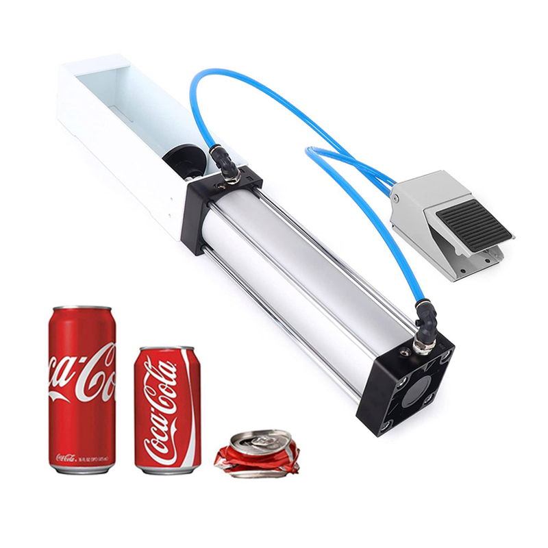 Heavy Duty Pneumatic Air Cylinder Soda Beer Foot Valve Aluminum Can