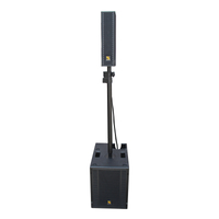 CS44&CS12 4x4 Zoll autarkes Säulen-Pa-Lautsprechersystem