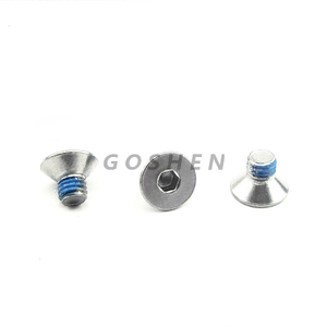 Tornillos de máquina hexagonal plana de acero inoxidable 304 316 M5