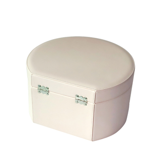 Round Hat Storage Box with Lid, Stuffed Animal Toy Storage Box, Large Pop-Up Hat Storage Bag, Men and Women Travel Hat Box