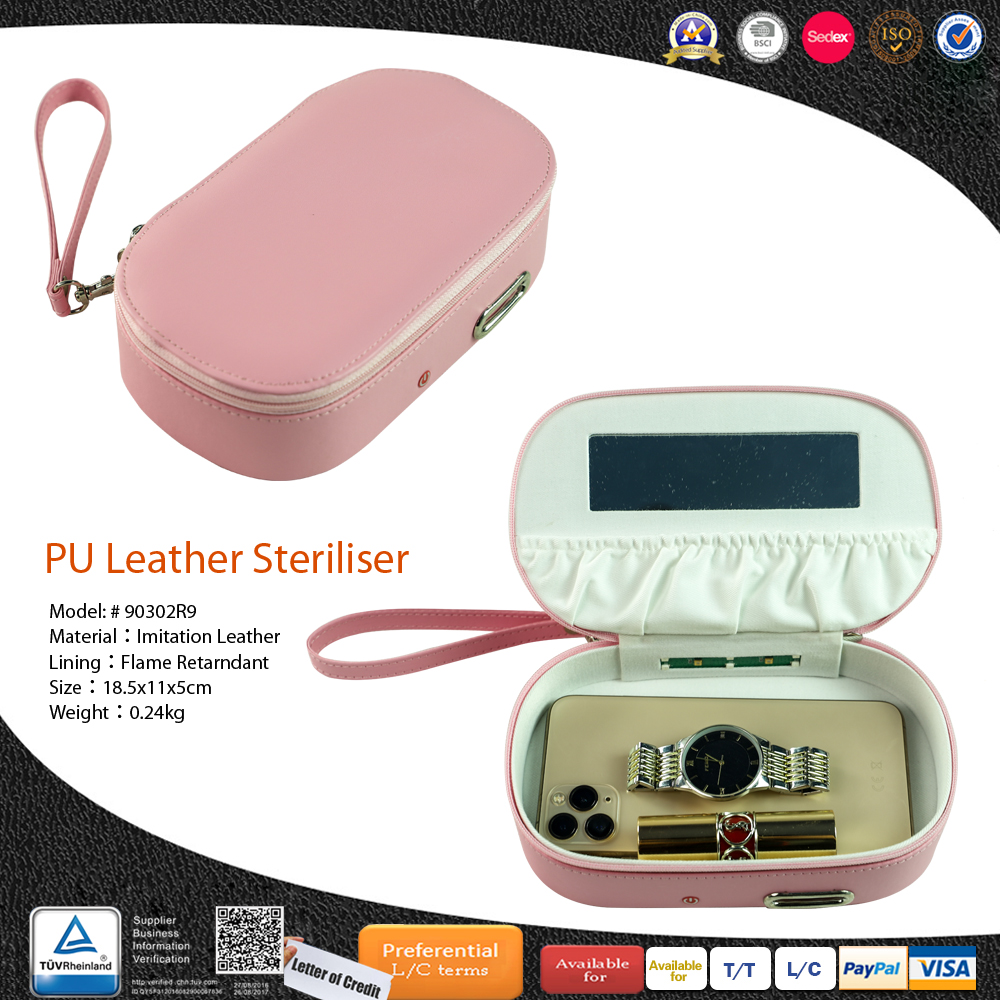 Hot Sale Folding Light Sanitizer UV Sterlizer Sterilizer Hand Bag
