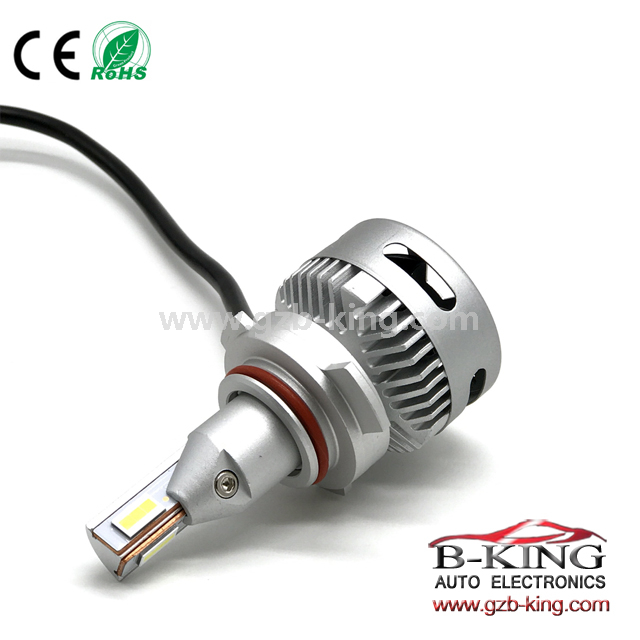 9-30V 40W 5000lm 9012 HIR2 compact car LED headlight bulb (for projector lens )