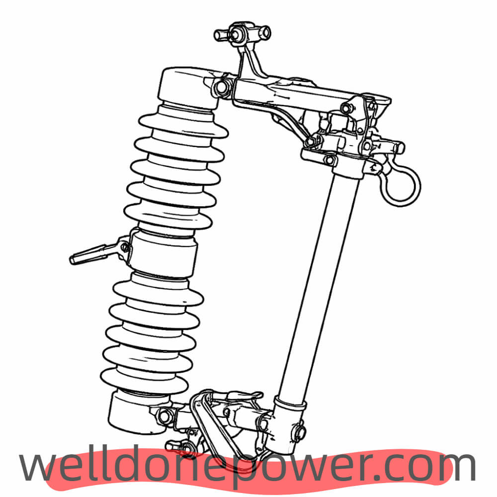 การวาดแผนคัตเอาท์ฟิวส์แบบเลื่อนออกของ WellDone