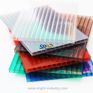 10 Years Warranty Factory High Quality Cellular Polycarbonate Sheets Polycarbonate Hollow Sheets