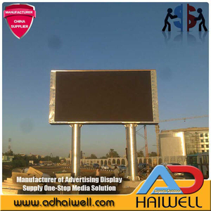 Estructura al aire libre 10mx5m de la cartelera de la publicidad de la exhibición de pantalla LED de SMD