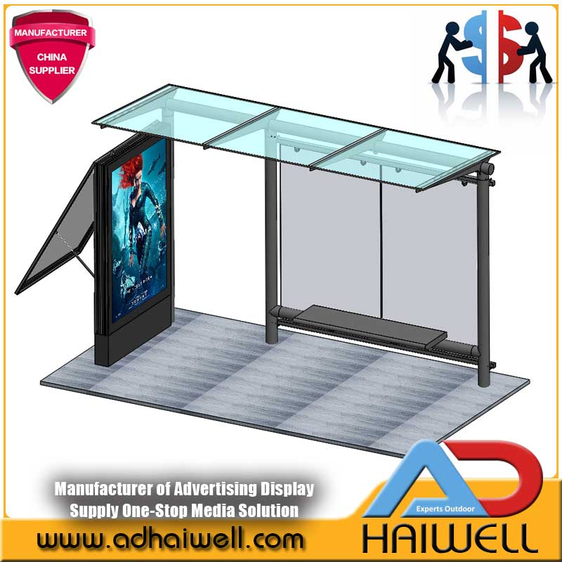 Ciudad Al aire libre Parada de autobús Refugio Publicidad Calle Pantalla Caja de luz