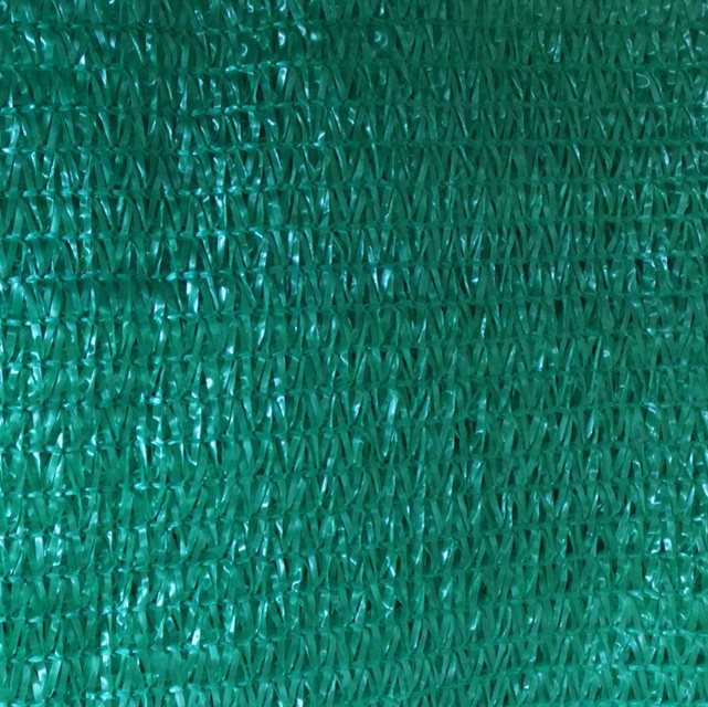 HDPE Flat green color Shade net 90gsm