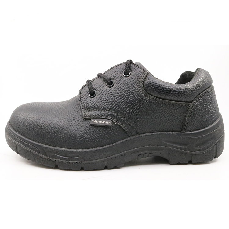 CL002 low ankle leather safety work shoes with steel toe cap