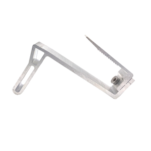 abrazadera anodizada del módulo solar del perfil del marco del marco de aluminio de la abrazadera del montaje solar de 45m m 40m m