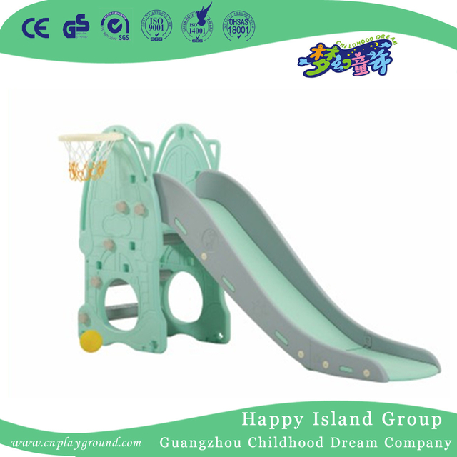家庭塑料小滑梯带秋千供儿童玩耍 (Ml-2014406)