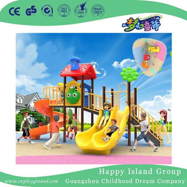 Kommerzielle glückliche Kinderspielplatzgeräte im Freien (BBE-B7)