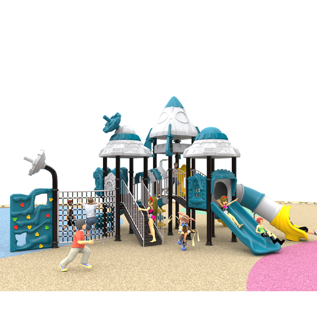 2022 nouveau design grande aire de jeux pour enfants avec diverses diapositives HKDLS-ZZ0701