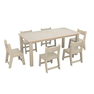 幼儿园多层板儿童长方形桌(19A2703)