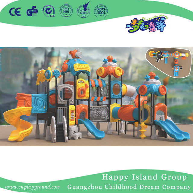 Neues Design Outdoor Kombination Kinderspielplatz (1911402)