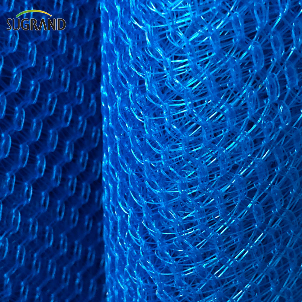 Red de andamio azul de seguridad de protección de plástico 50GSM 