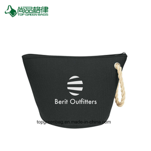 Custom Designed RPET Material Blank Canvas Zipper Pouch
