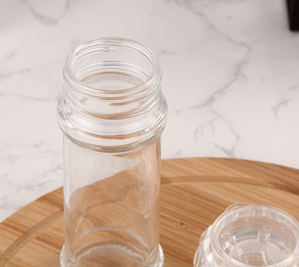 100ml Spice Jar Glass Jar with Plastic Cap for Spice Storage