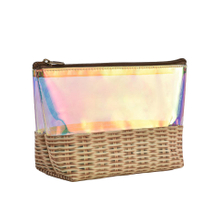 Clear Translucent PVC Plastic Zippered Cosmetic Toiletry Bag PVC Cosmetic Zipper Bag