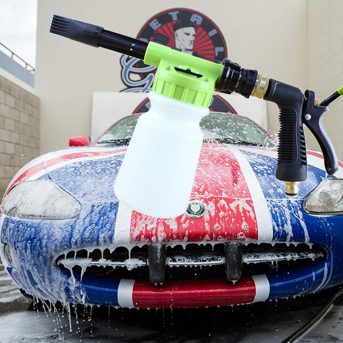 The Ultimate Car Wash Foamer That Connects to Any Garden Hose Torq Foam