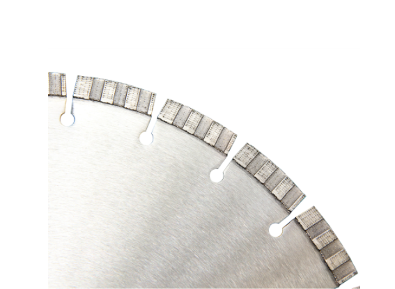 Lasergeschweißtes Turbosegment-Diamantsägeblatt für Stahlbeton