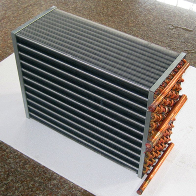 Évaporateur en cuivre commercial pour chambre froide à basse température