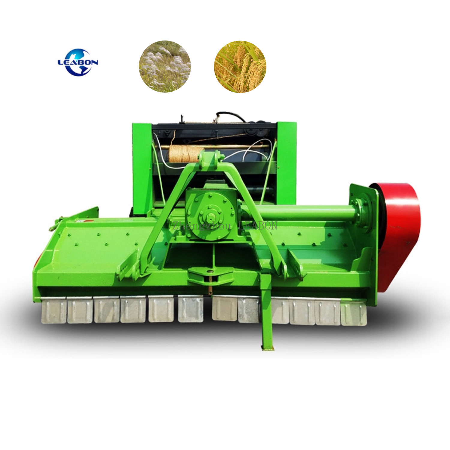 Automatic Grass Corn Stalk Crushing and Recycling Baler
