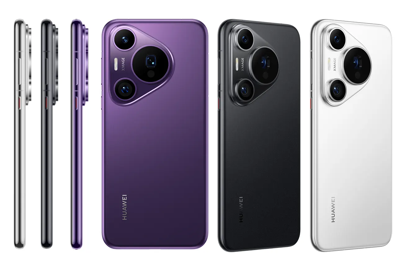 HUAWEI Pura 70 Pro 12+256G/512G/1T Nouveau smartphone d'origine l Capturez des moments instantan&eacute;s &middot; Contr&ocirc;le AI &middot; Vid&eacute;os Ultra Lighting &middot; Noir blanc violet